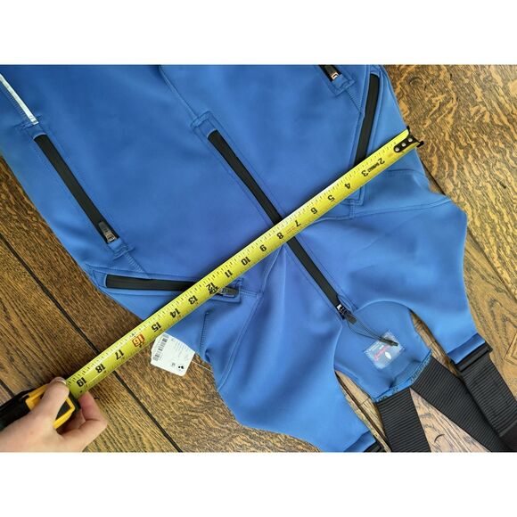 FP Movement Women's Powder Vixen Softshell Bibs Light Cobalt NWT Medium - Picture 8 of 10